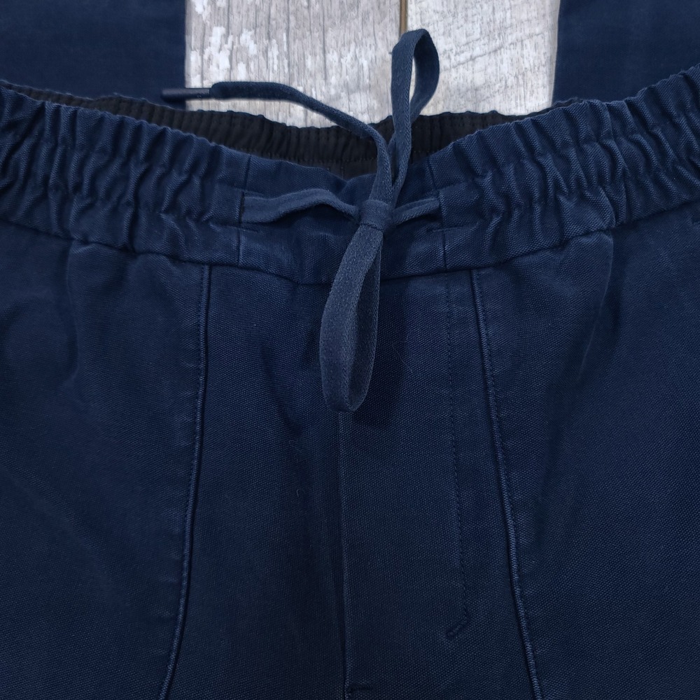 Lululemon Bowline Pant Men S Navy Blue Pullon Elastic Waist Drawstring Tapered - Picture 5 of 7